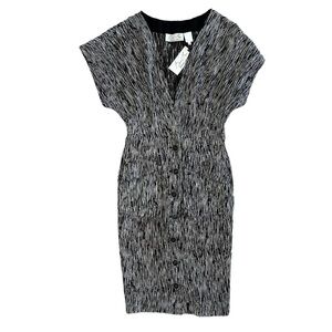 Byron Lars Beauty Mark Deep V Dress